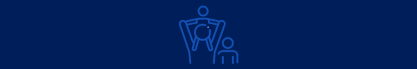 Header des Familien-Newsletters; zu sehen ist die Illu einer Person mit zwei Kindern