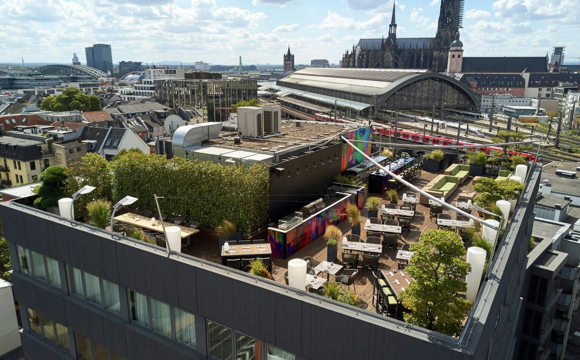 Sonnendeck, Dachterrasse, Luxuslounge