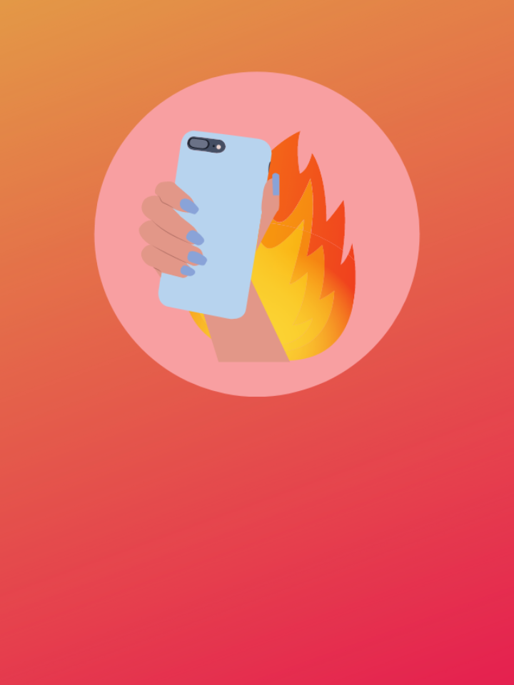 iPhone too hot?  That could be the reason