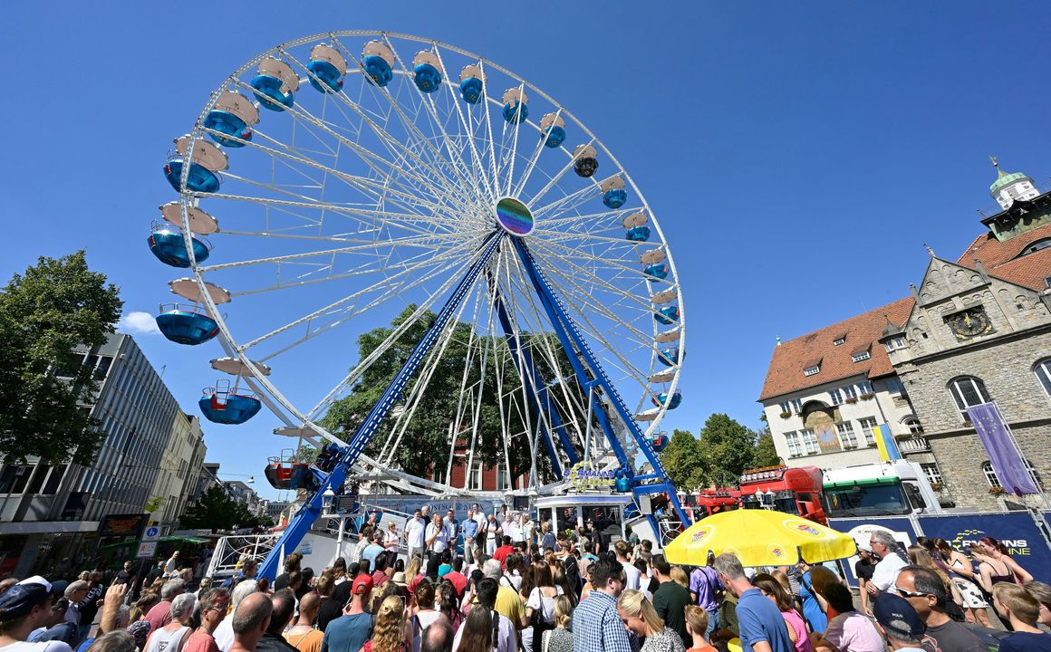 Rummel unterm Riesenrad