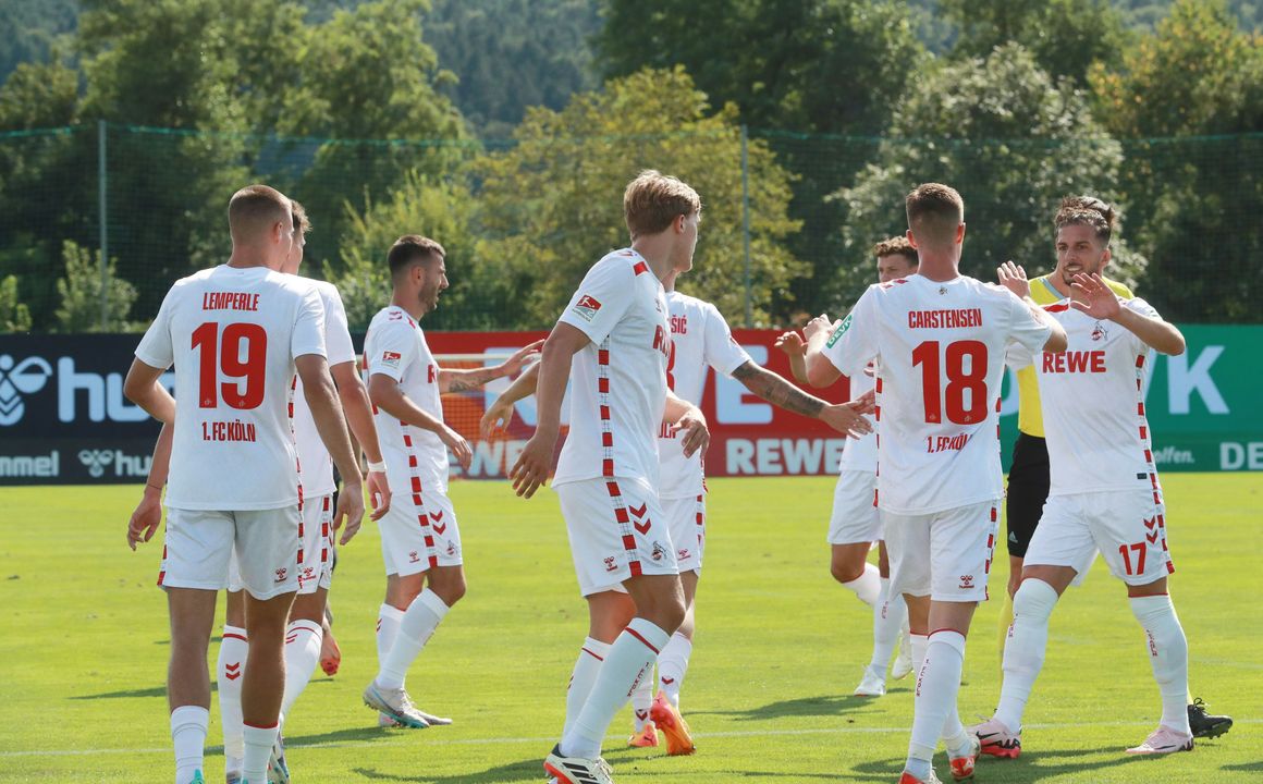 FC-Testspiel zum Nachlesen