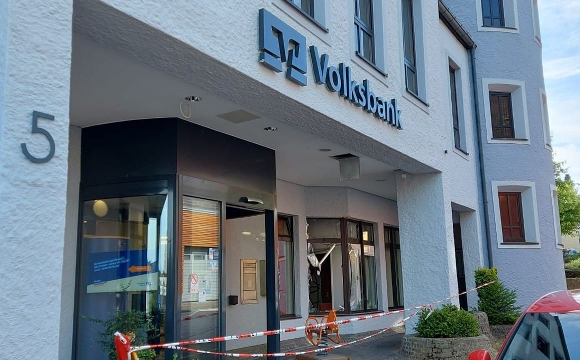 Geldautomat gesprengt
