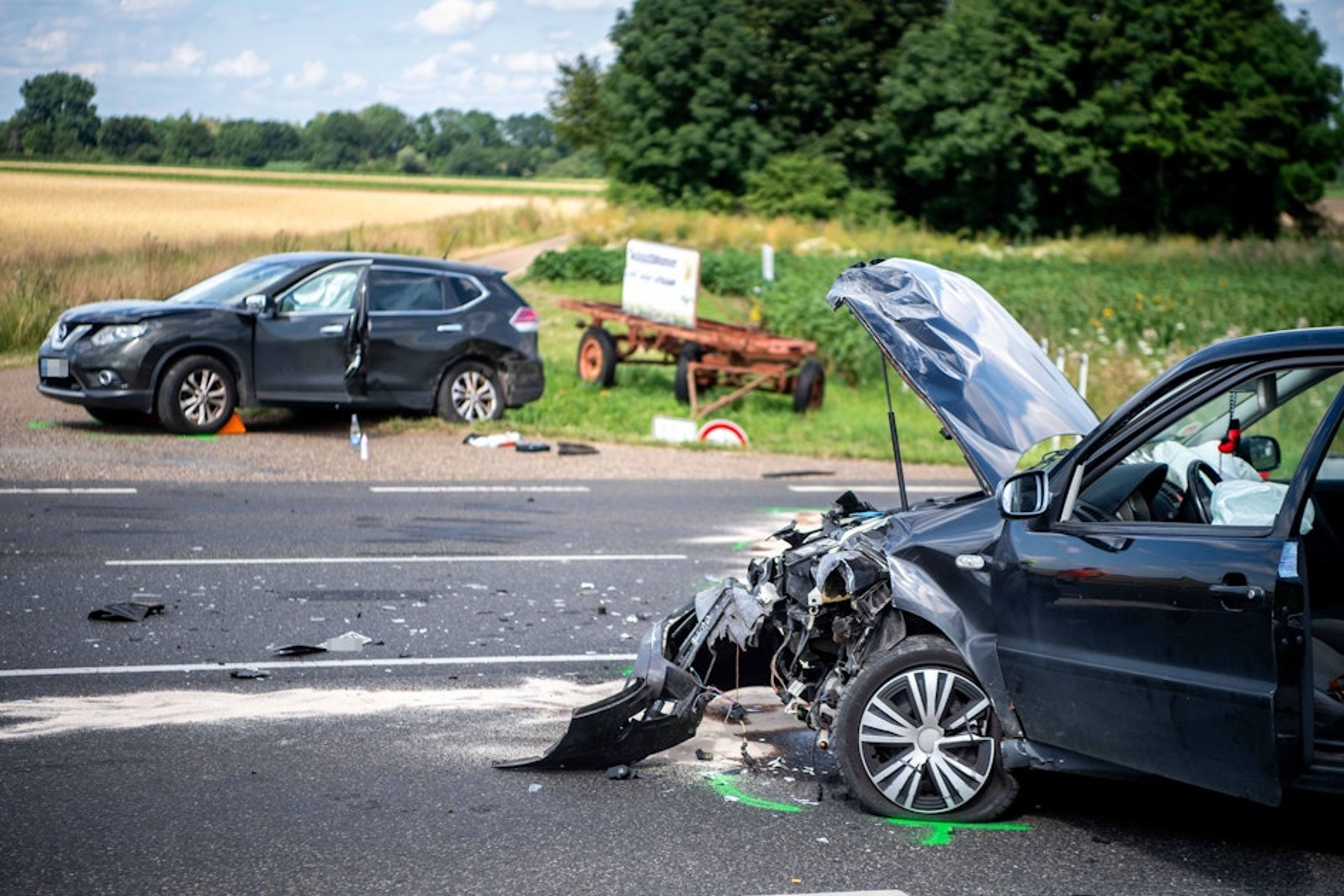 Drei Verletzte bei Unfall