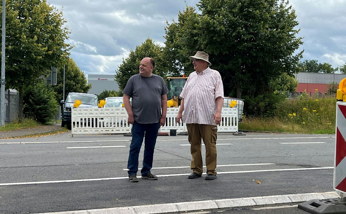 Neue Verkehrsführung