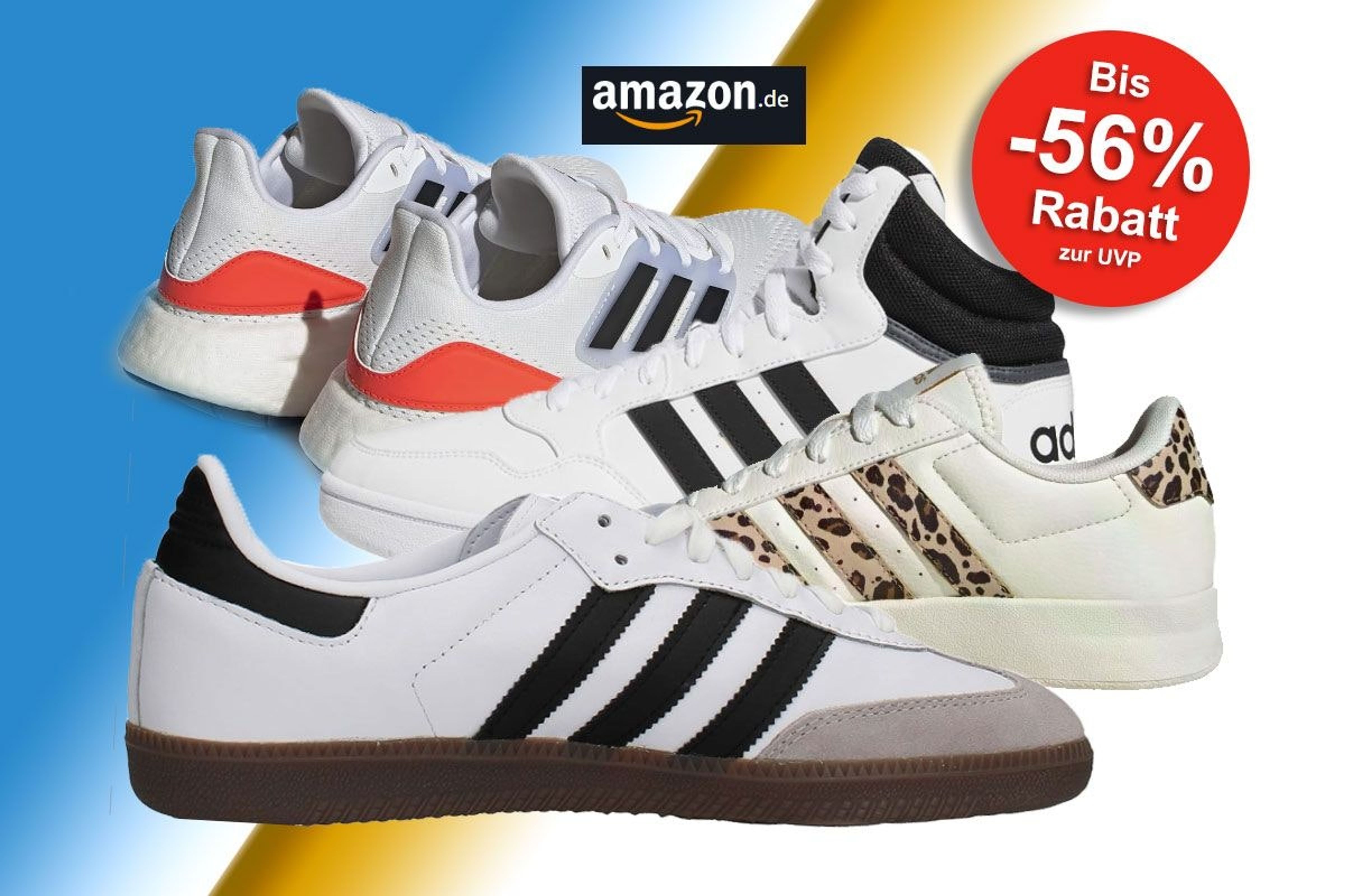 Mega adidas Sneaker Sale bei Amazon