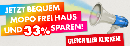 Die neue WochenMOPO: Eine Woche Hamburg. Im Abo direkt nach Hause.