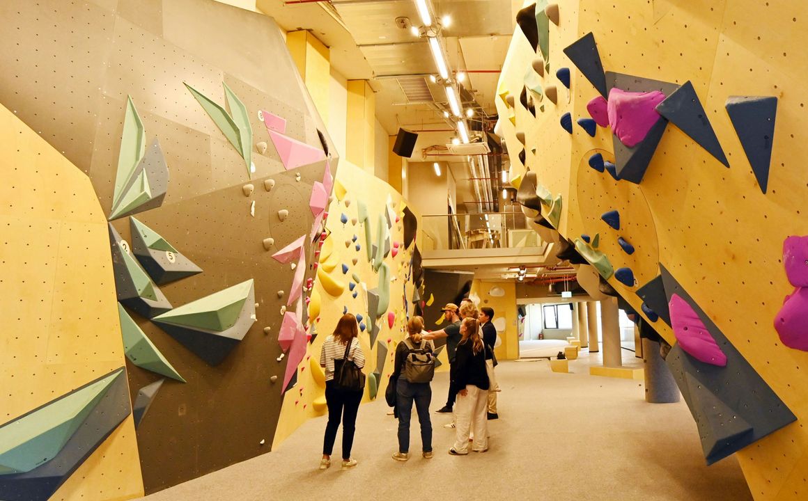 Neue Boulderhalle, Burger Festival, Stadion-Konzerte