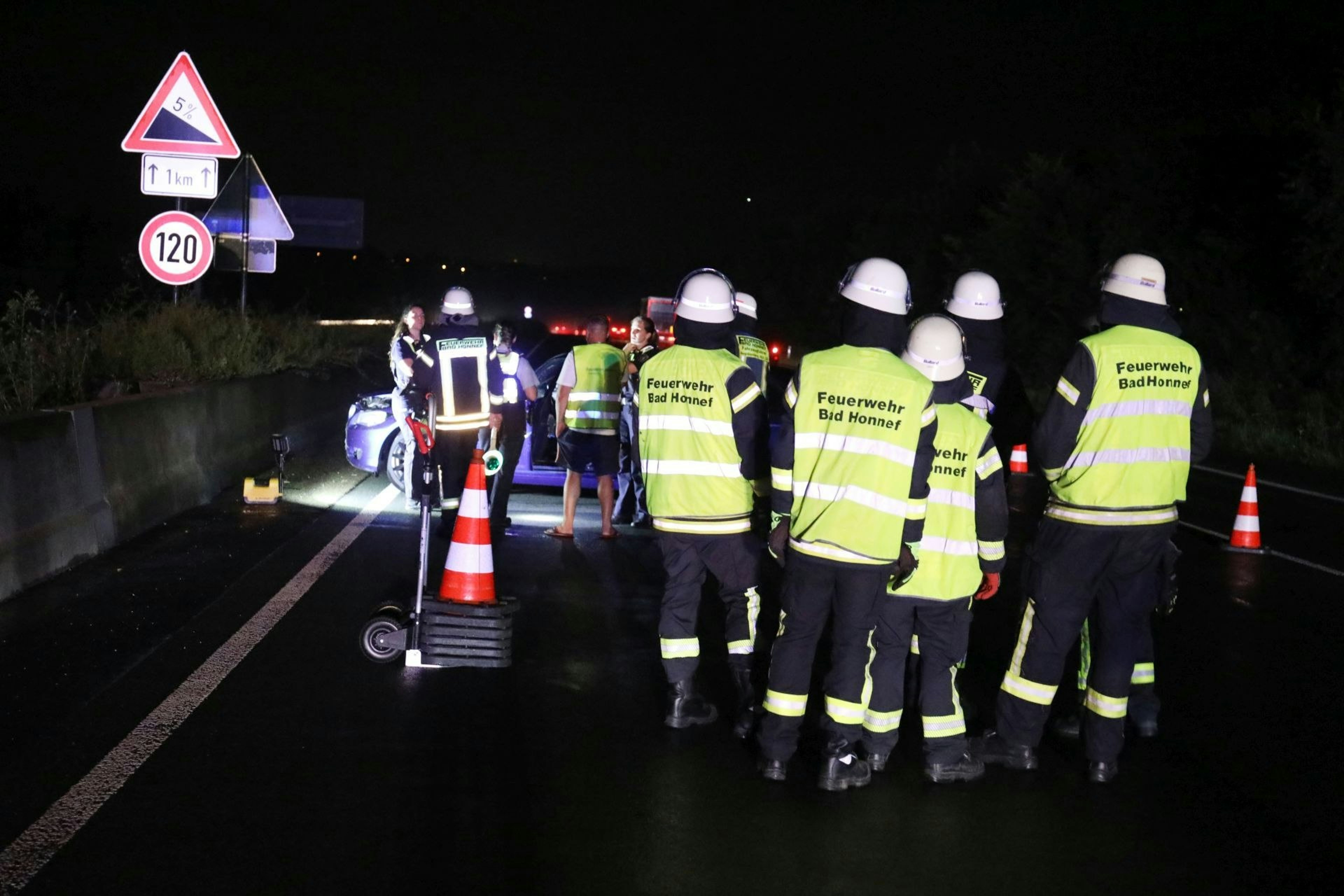 Rettungsdienst schaltet sich ein